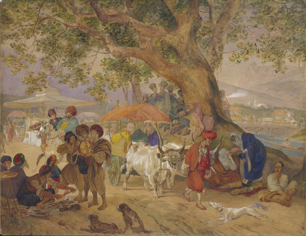 Sorgenti d'Acqua Dolce vicino a Costantinopoli, 1849